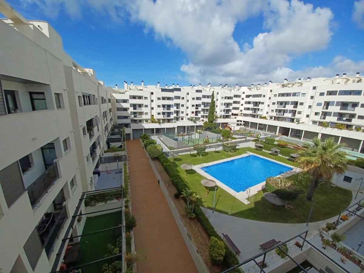 Magnifico Apartamento En El Pto De Sta Maria, Aire Acc, Piscina, Zona Ninos Y Padel El Puerto de Santa María Eksteriør bilde